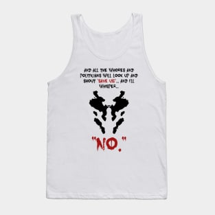 Rorschach Watchmen Tank Top